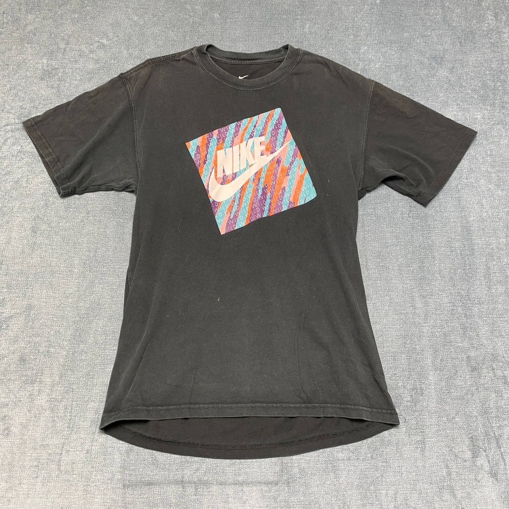 Nike Max 90 Wild T Shirt Adult M Black Graphic Print Crew Neck Casual Streetwear
